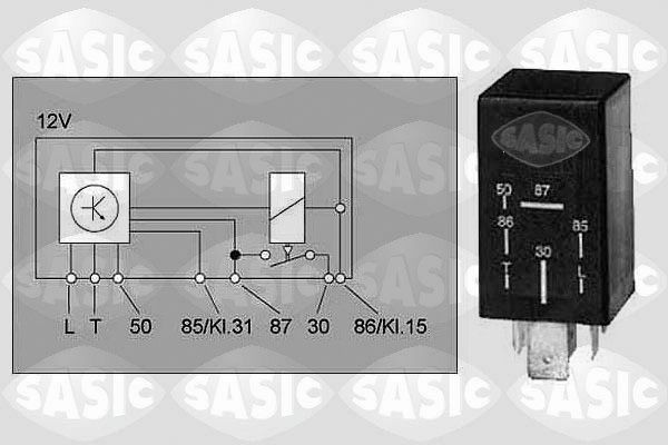 SASIC 9316005: Relee, Hõõgsüsteem