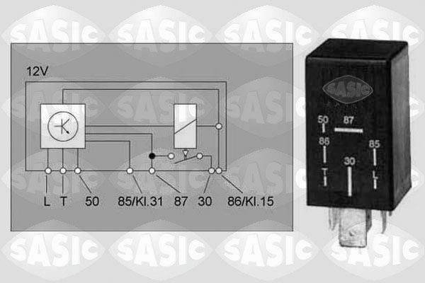 SASIC 9316007: Relee, Hõõgsüsteem