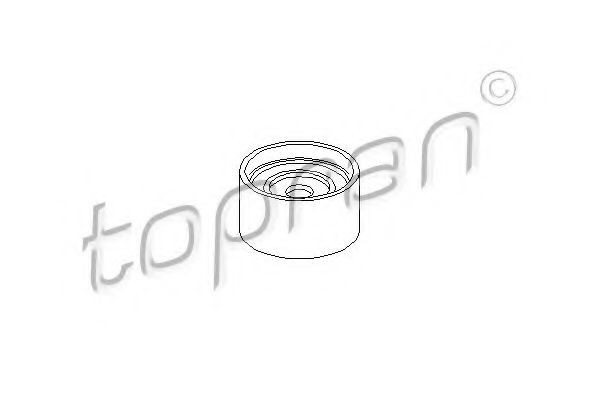 TOPRAN 207 956: Rola ghidare / conducere, curea distributie
