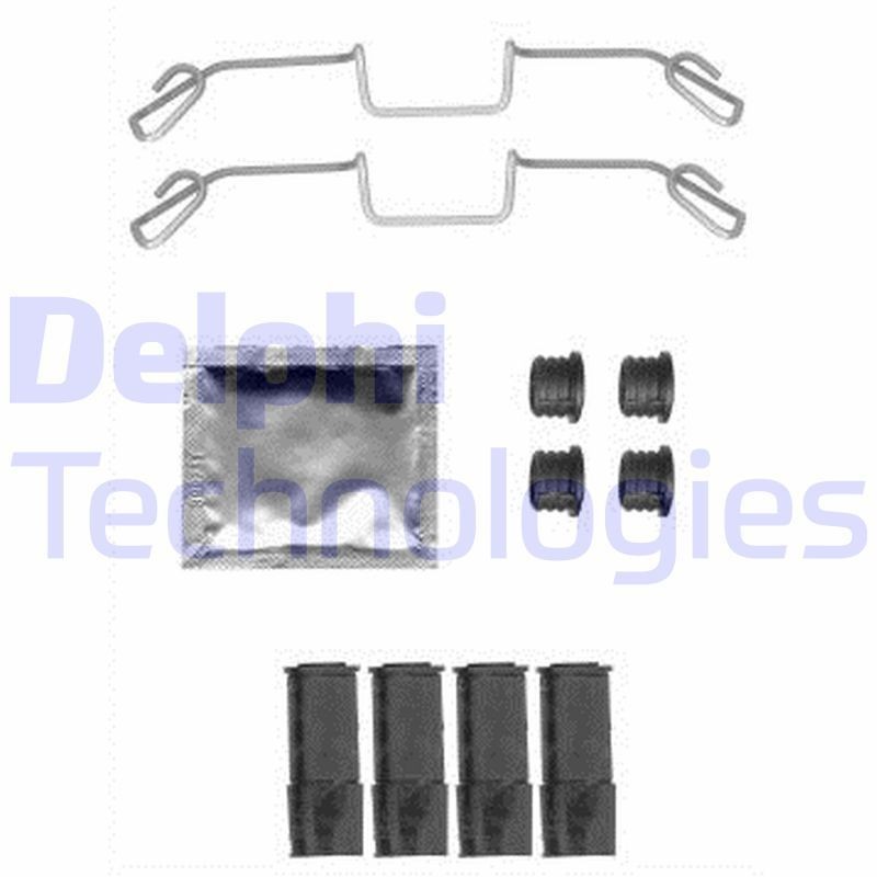 DELPHI LX0583: Kit de accesorios, pastillas de frenos