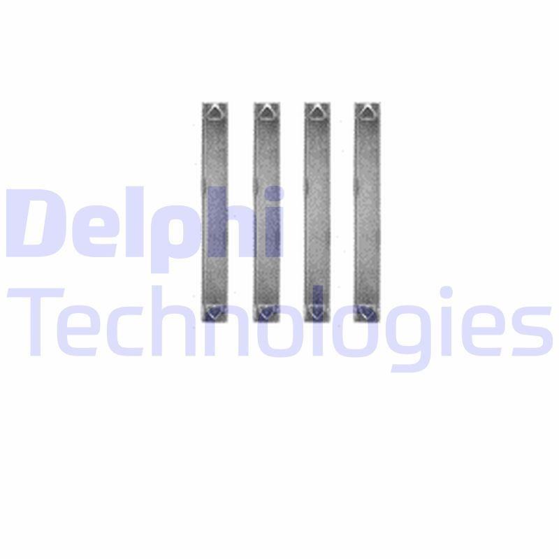 DELPHI LX0606: Lisakomplekt, ketaspiduriklotsid