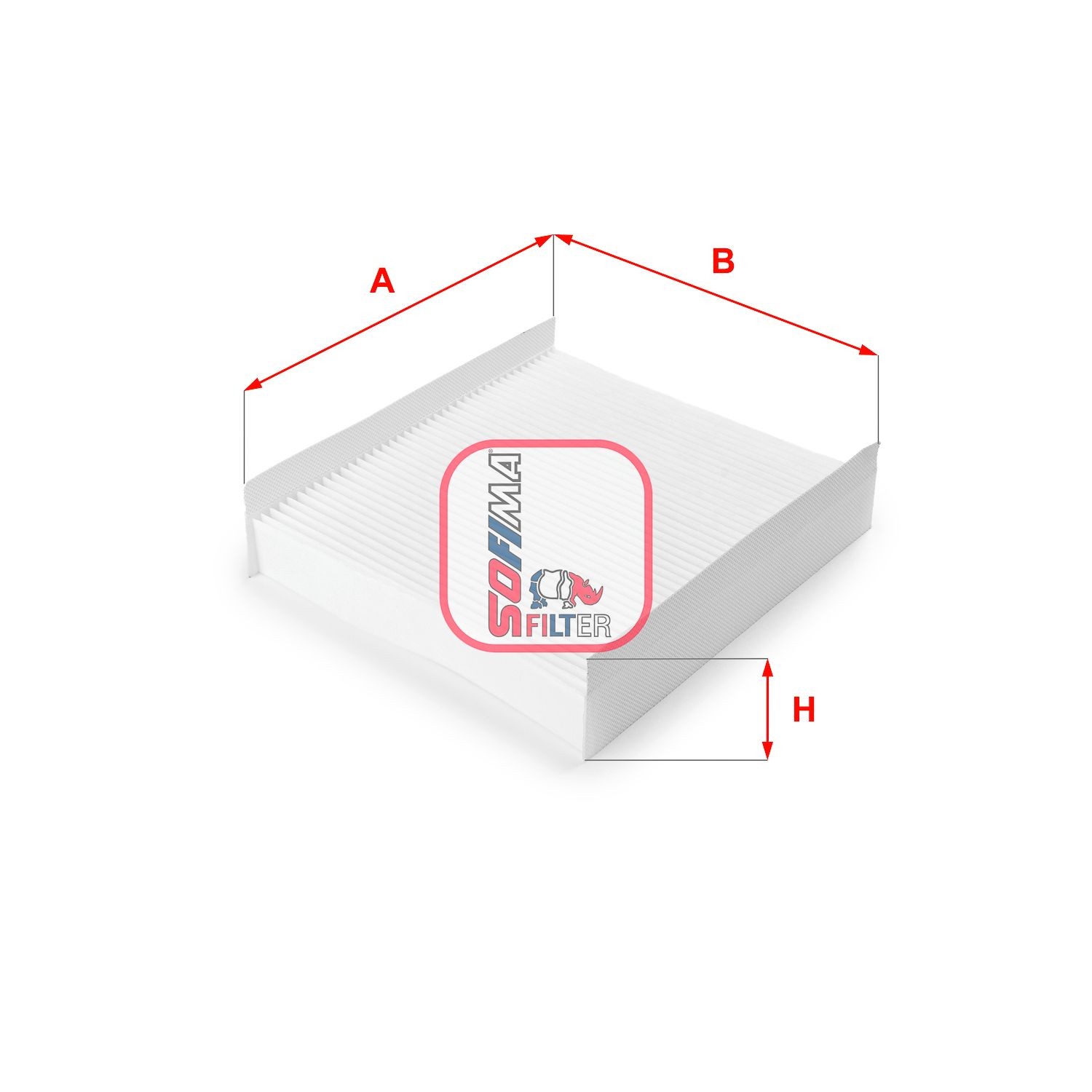 SOFIMA S 3157 C: Interieurfilter Stoffilter
