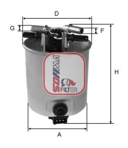 SOFIMA S 5393 GC: Degvielas filtrs