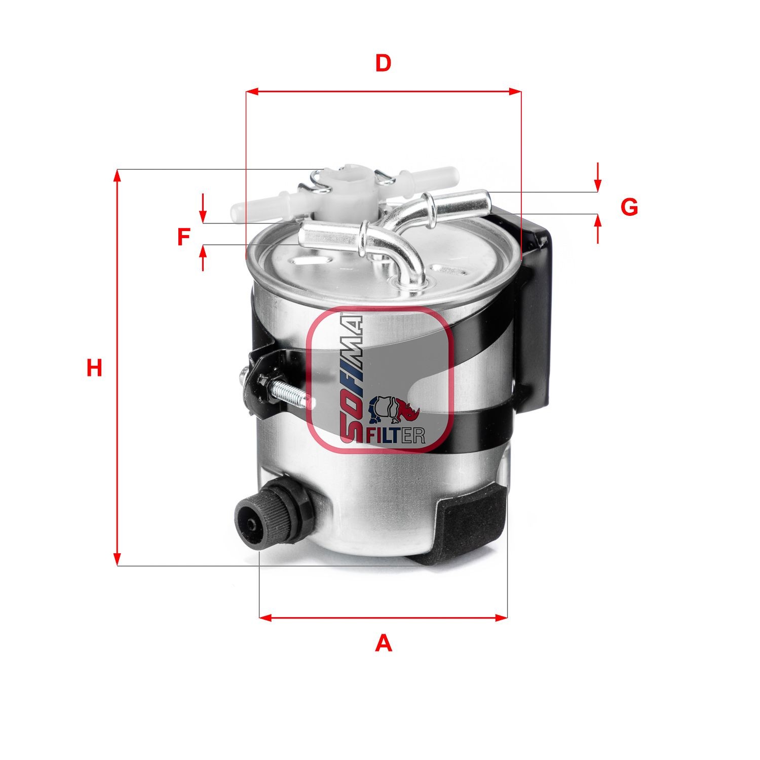 SOFIMA S 5418 GC: Kütusefilter
