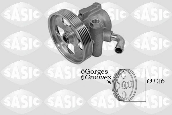 SASIC 7070059: Roolivõimu pump