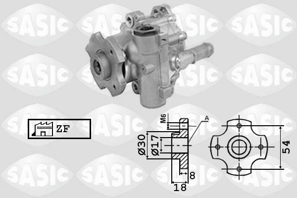 SASIC 7070063: Roolivõimu pump