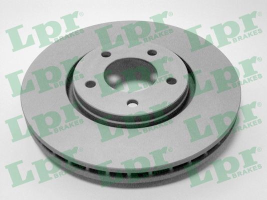 LPR C3002VR: Bromsskiva TOTAL COATED Ø: 302mm, ventilerad invändigt, Ø: 302mm, belagd