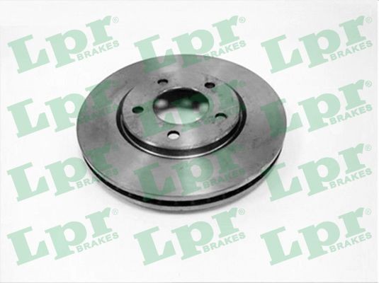 LPR C3003VR: Piduriketas TOTAL COATED Ø: 281mm, sisemine õhutus, Ø: 281mm, kaetud