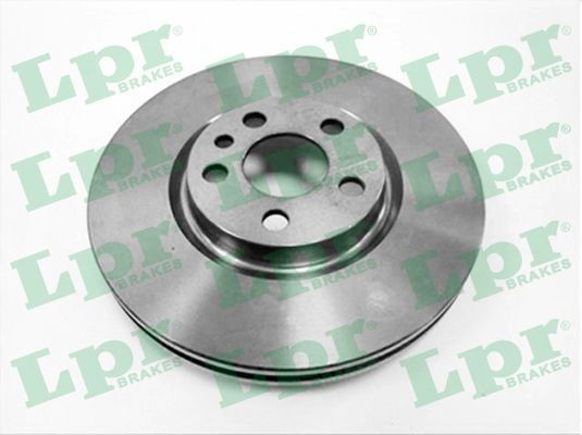 LPR F2005VR: Piduriketas TOTAL COATED Ø: 285mm, sisemine õhutus, Ø: 285mm, kaetud
