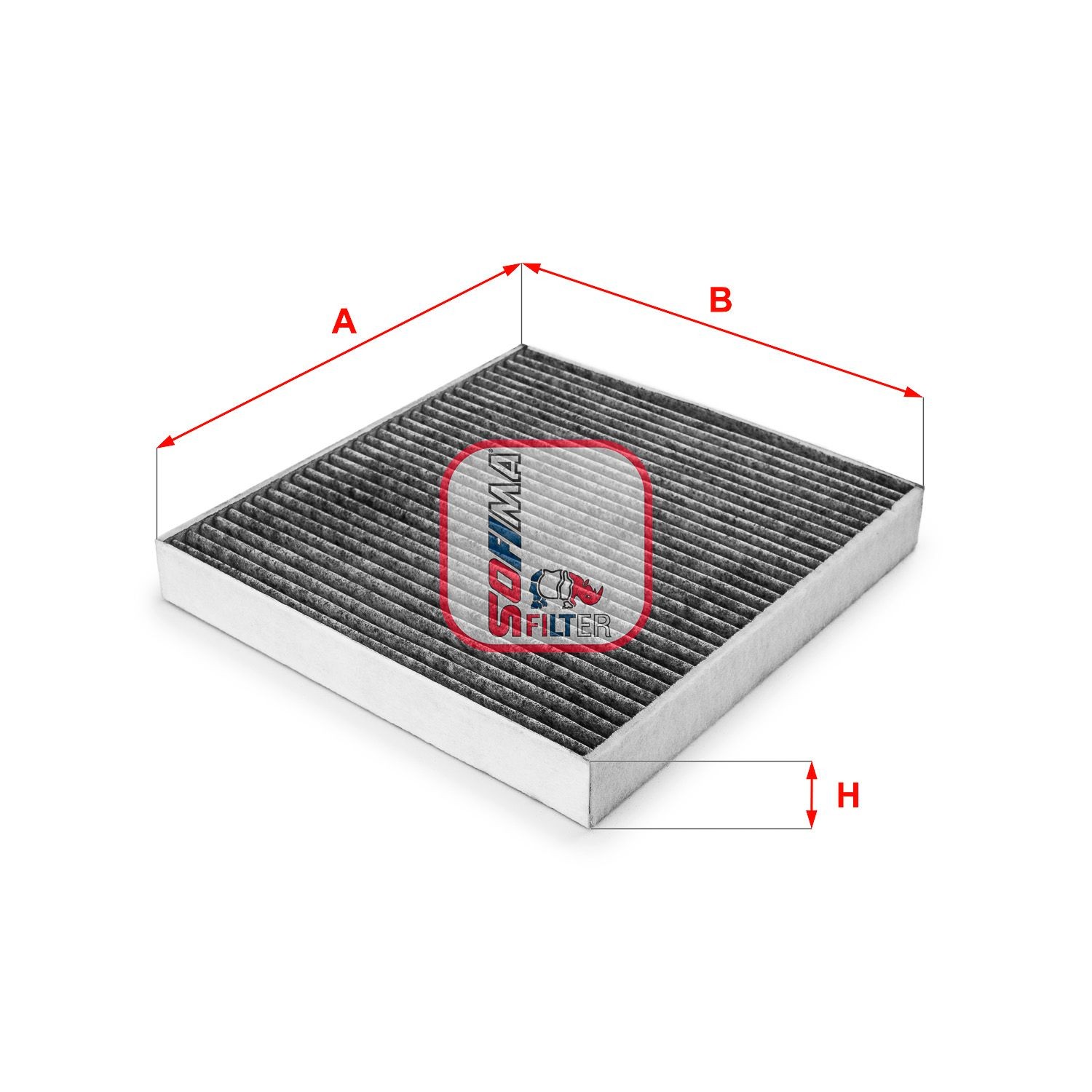 SOFIMA S 4219 CA: Filtrs, Salona telpas gaiss Aktivētās ogles filtrs