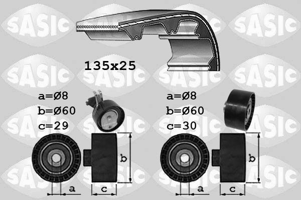 SASIC 1750033: Hammasrihma komplekt