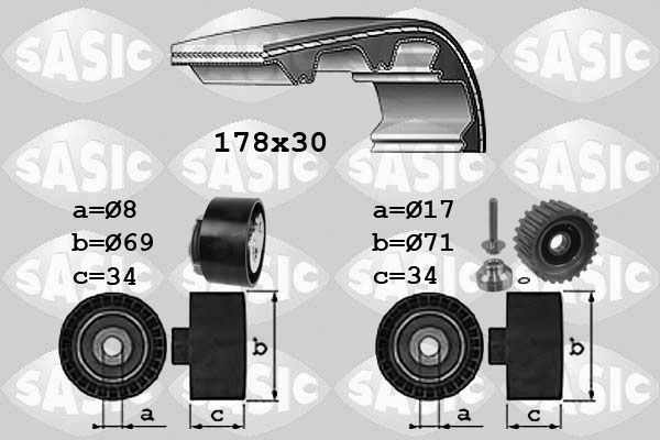 SASIC 1756022: Hammasrihma komplekt