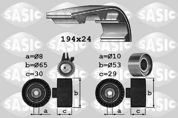 SASIC 1756027: Hammasrihma komplekt