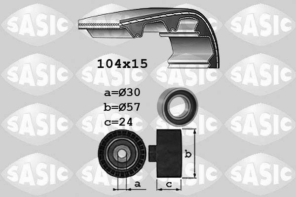 SASIC 1756032: Hammasrihma komplekt