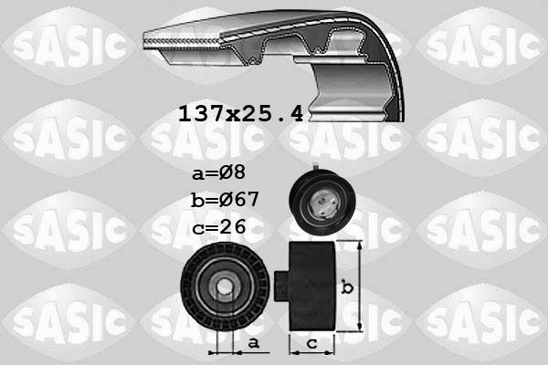 SASIC 1756037: Hammasrihma komplekt