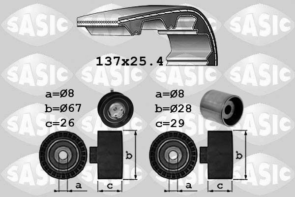 SASIC 1756038: Hammasrihma komplekt