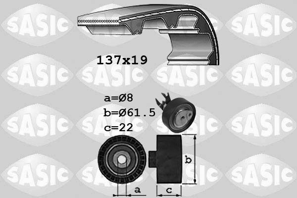 SASIC 1756045: Hammasrihma komplekt