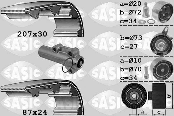 SASIC 1756048: Hammasrihma komplekt