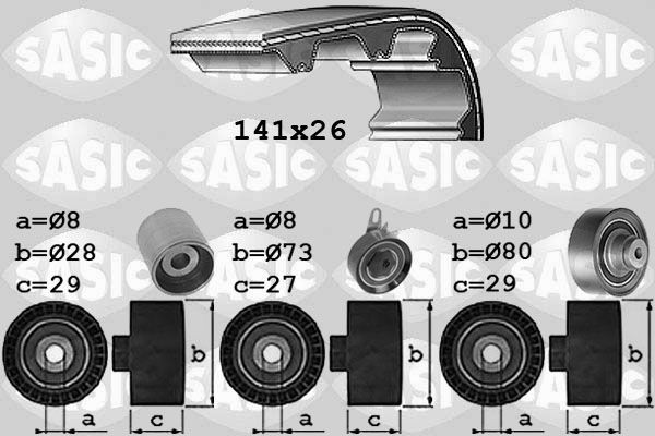 SASIC 1756049: Hammasrihma komplekt