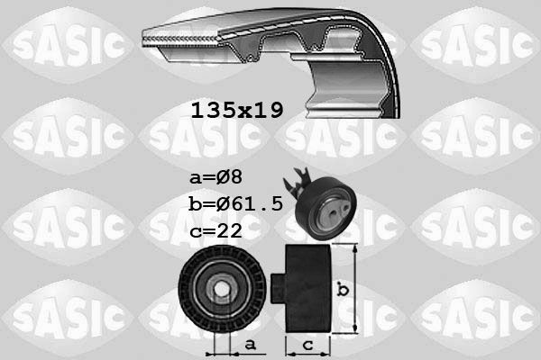 SASIC 1756057: Hammasrihma komplekt
