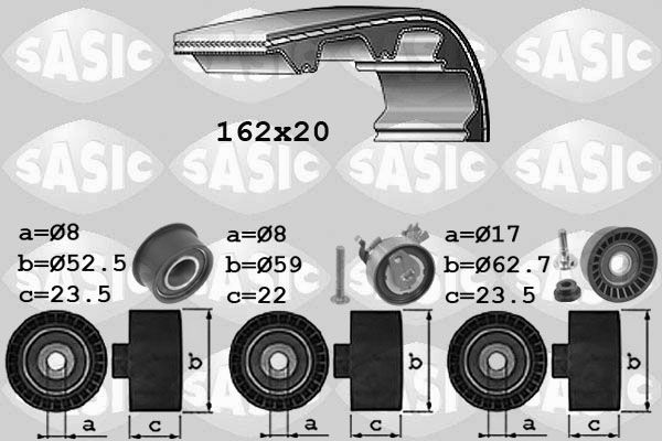 SASIC 1756065: Hammasrihma komplekt
