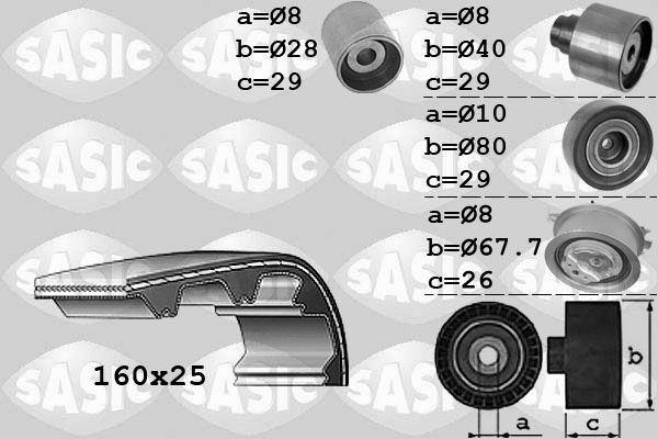 SASIC 1756068: Hammasrihma komplekt