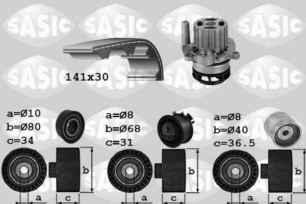 SASIC 3906084: Veepump + hammasrihmakomplekt