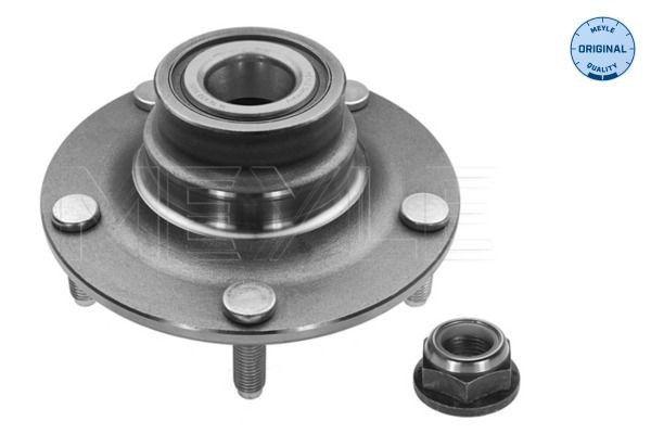 MEYLE 714 752 0000: Butuc roata puntea spate, cu material de atașare/fixare, cu rulment roata integrat, ORIGINAL Quality