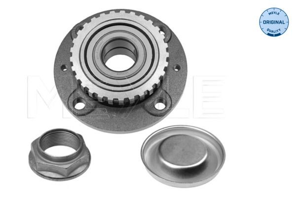 MEYLE 11-14 750 0022: Butuc roata puntea spate, cu material de atașare/fixare, cu rulment roata integrat, cu senzor ABS, ORIGINAL Quality