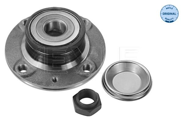 MEYLE 11-14 750 0027: Kit de roulement de roue Essieu arrière, avec matériel de montage/fixation, avec bague magnétique intégré, avec roulement de roues intégré, ORIGINAL Quality