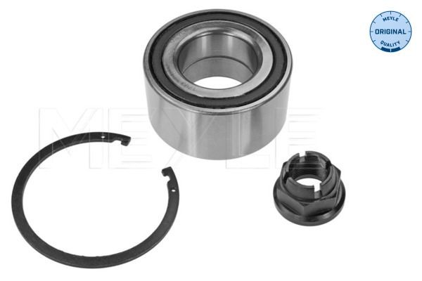MEYLE 16-14 650 0100: Set rulment roata punte fata, cu material de atașare/fixare, cu senzor magnetic inelar integrat, ORIGINAL Quality