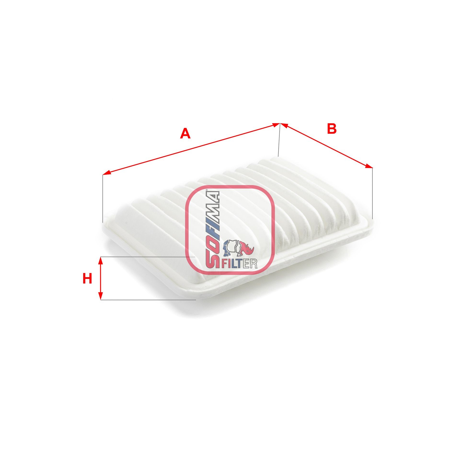 SOFIMA S 3554 A: Filtru aer