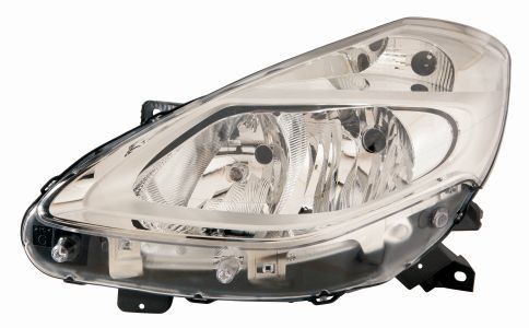 ABAKUS 551-1179R-LEMN1: Far dreapta, H7, W5W, PY21W, fara bec cu incandescenta, fara motor reglaj LWR