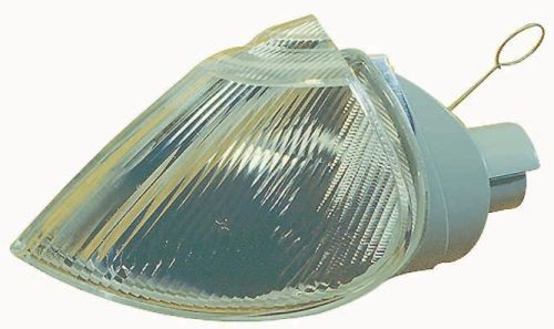 ABAKUS 551-1512R-AE: Semnalizator fata dreapta, alb, cu bec cu incandescanta, cu conexiune surub