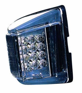 ABAKUS 773-1520R-AE: Semnalizator fata dreapta, alb, cu bec cu incandescanta