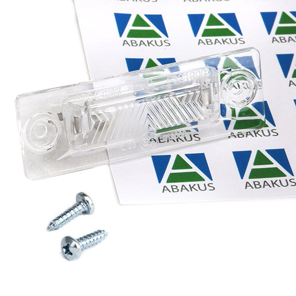 ABAKUS 053-21-900: Iluminare numar de circulatie pe ambele parti, fara etansare, fara bec cu incandescenta