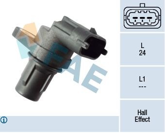 FAE 79386: Sensor, kamakselposisjon