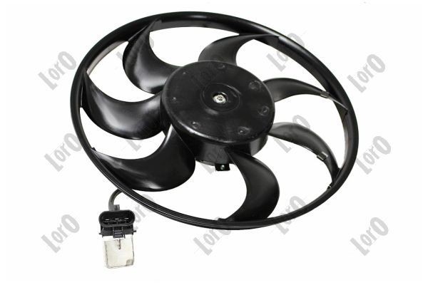 ABAKUS 037-014-0002: Ventilátor chladenia motora s elektromotorom, bez ramu vetraka chladica