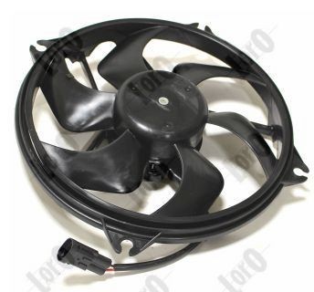ABAKUS 038-014-0002: Ventilator, radiator 385mm, cu motor electric, fara rama aerisire radiator