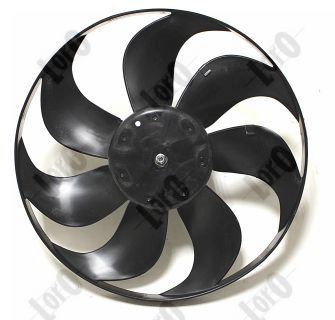 ABAKUS 053-014-0021: Ventilátor chladenia motora s elektromotorom, bez ramu vetraka chladica