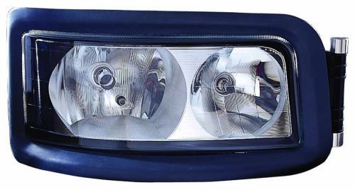 ABAKUS 449-1101L-LD-EM: Far stanga, W5W, H7/H7, fara bec cu incandescenta, cu motor reglaj LWR