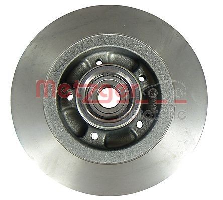 METZGER 6110008: Bromsskiva Bakaxel, Ø: 274mm, full, Ø: 274mm, med integrerat hjullager, med inbyggd magnetisk sensorring, OE-part