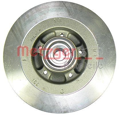 METZGER 6110009: Piduriketas Tagasild, Ø: 290mm, täis, Ø: 290mm, koos integreeritud rattalaagriga, koos integreeritud magnetilise anduriga, OE-part