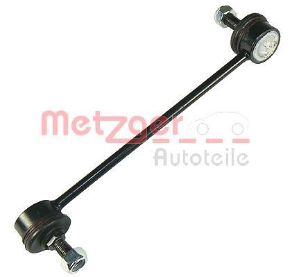 METZGER 53028812: Brat / bieleta suspensie, stabilizator Axa fata dreapta, 216mm, cu piulițe