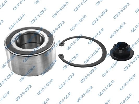 GSP GK6520: Hjullagersats framaxel vänster, framaxel höger, med inbyggd ABS-sensor