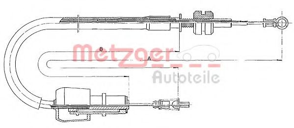 METZGER 11.1326: Gaasitross COFLE