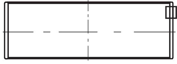 MAHLE ORIGINAL 001 HL 20044 000: Vevlager