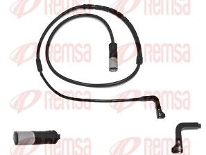 REMSA 001080: Senzor de avertizare, uzura placute de frana puntea spate, 1020mm