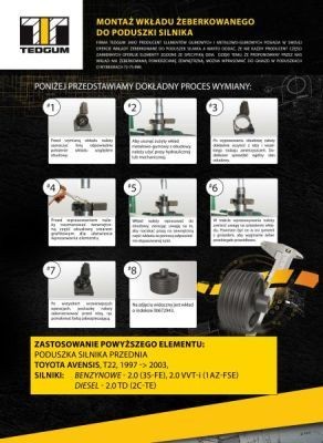 TEDGUM 00391352: Brat / bieleta suspensie, stabilizator puntea spate, stanga, dreapta