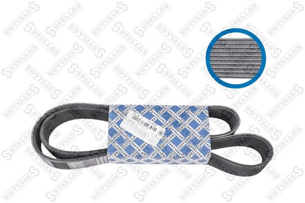 STELLOX 01-01350-SX: Curea transmisie cu caneluri 1350mm, Numar nervuri: 10